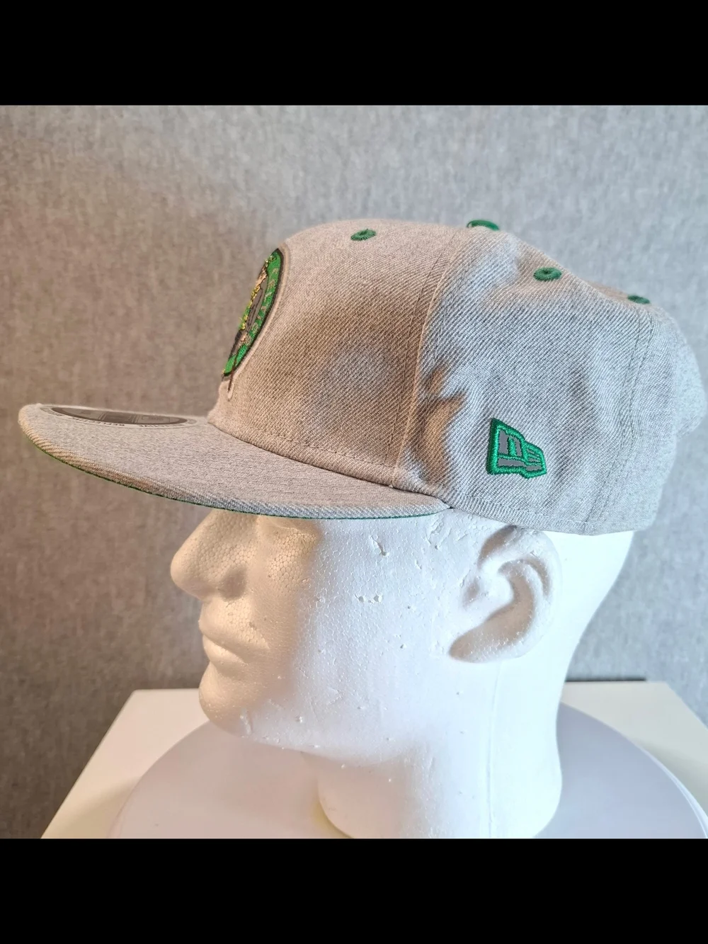 New Era Gray Cap with Celtics Logo